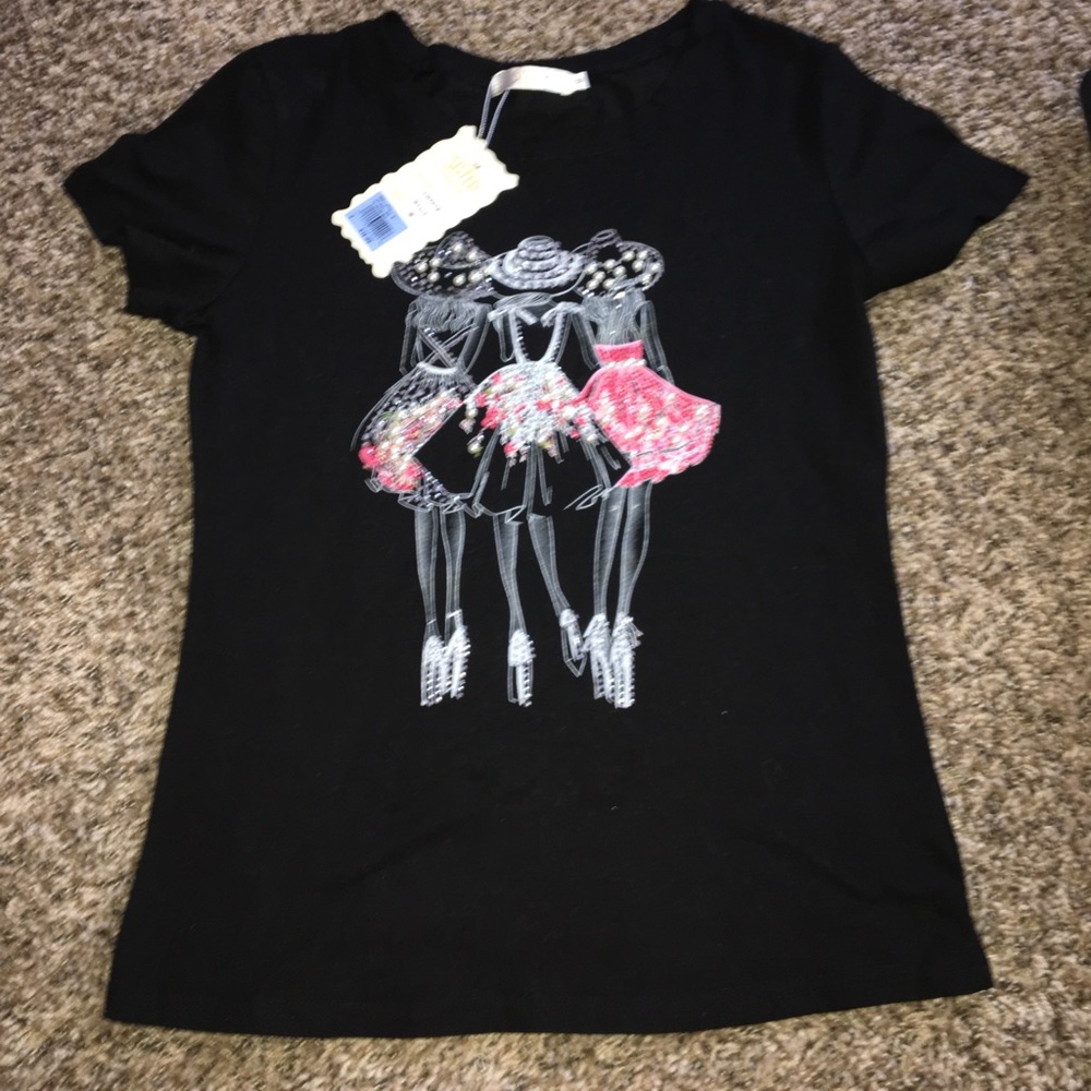Cute dazzle top